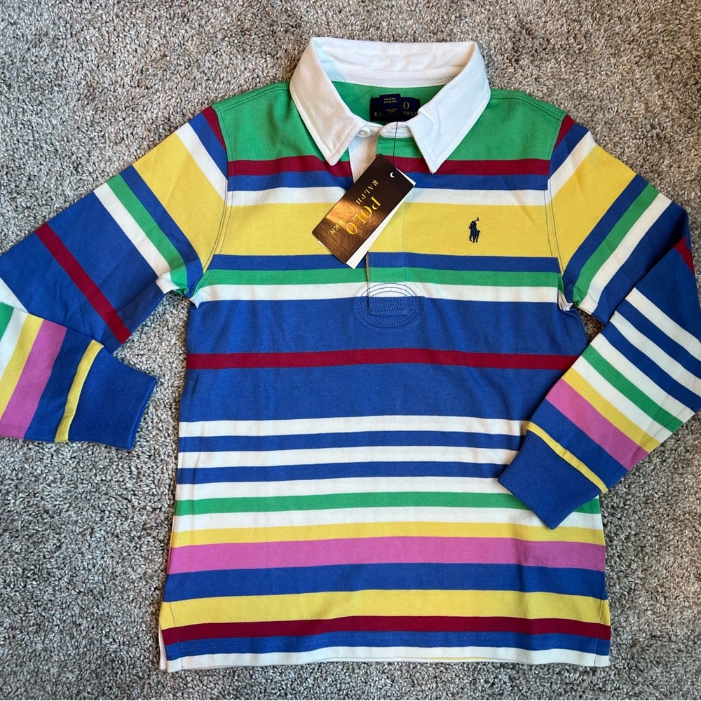 Polo by Ralph Lauren Multicolor Striped Kids Polo